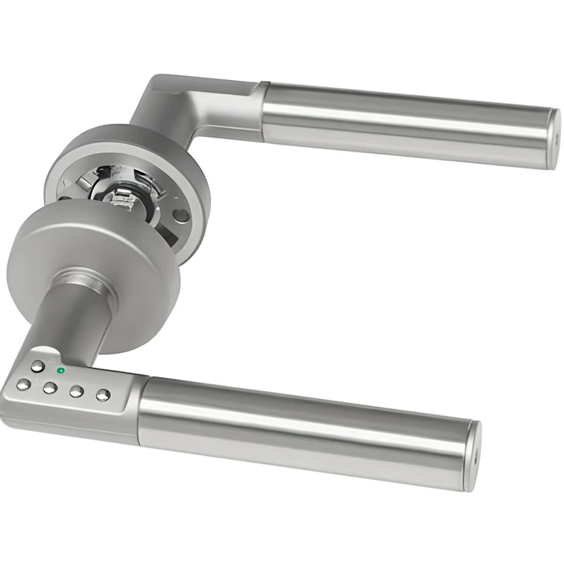 Yale Stainless Steel Electronic Door Handle Set