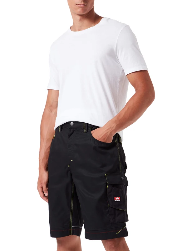 Bullstar Men's Ultra Work Shorts, Black (Black 100), 40 - Image 1