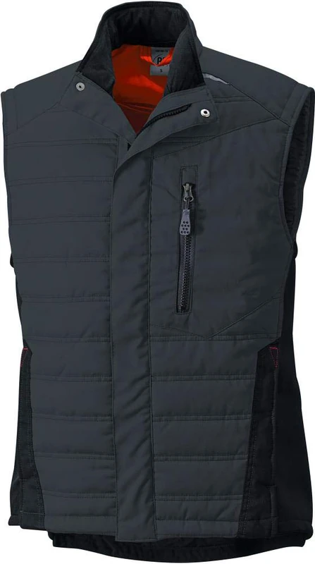 BP 2671-830-38 Bib & Brace, Stretch Braces With Clip Fastenings, 400,00 G/M², Blue-Black, Size 34N