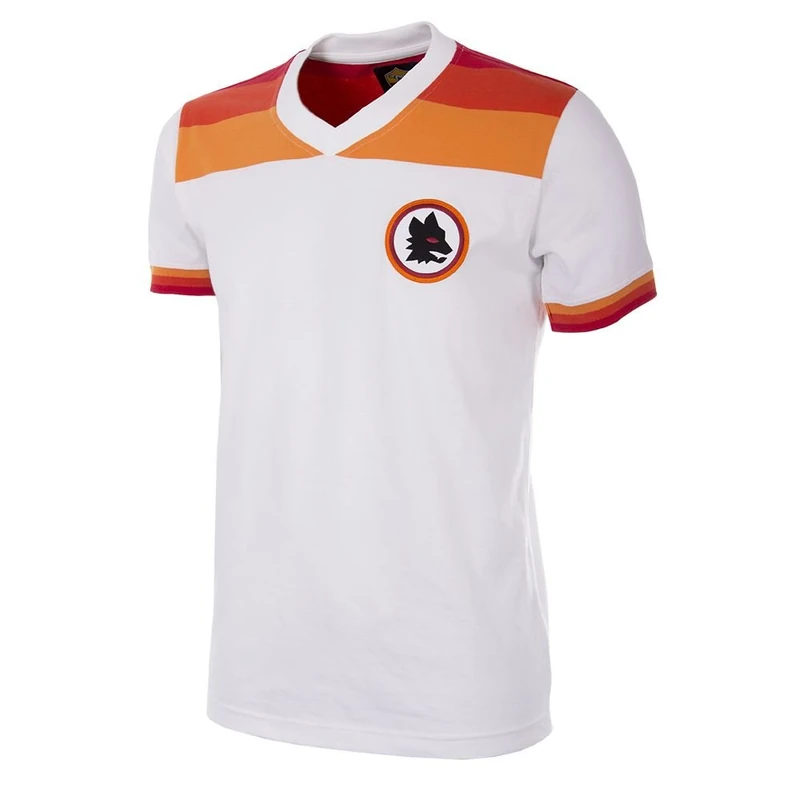 AS Roma, as roma retro short-sleeved away jersey 1978/79