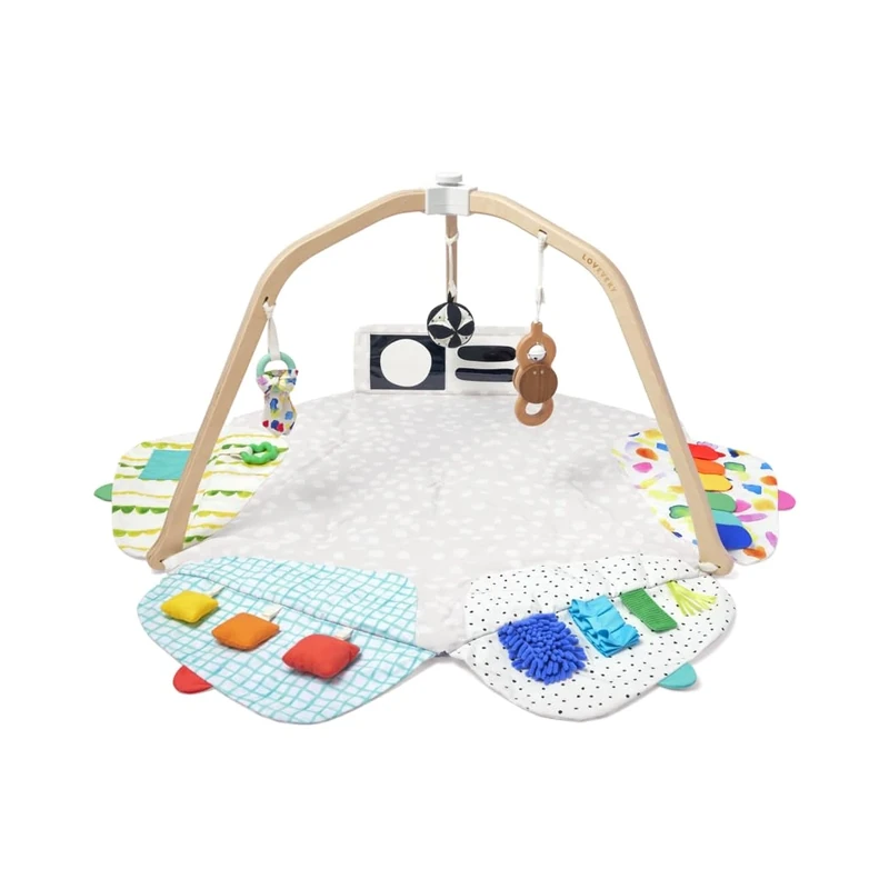 LOVEVERY | The Play Gym | Award Winning For Baby, Stage-Based Developmental Activity Gym & Play Mat for Baby to Toddler