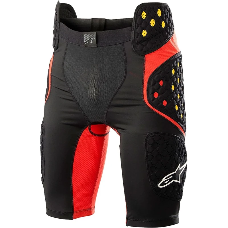 Alpinestars Sequence Pro Shorts, Black/Red, Medium - Image 1