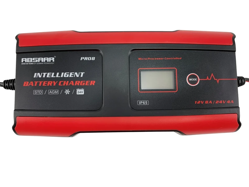 Absaar Pro 8.0 Battery Charger 12/24V 8A