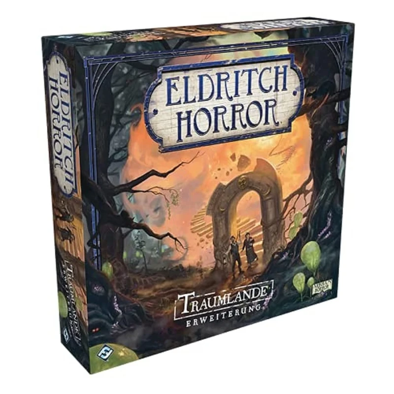 Fantasy Flight Games, Eldritch Horror - Dream Land, Expansion, Expert Game, Strategy Game, 1-8 Players, From 14+ Years, 120+ Minutes, German, Multicoloured, Colourful