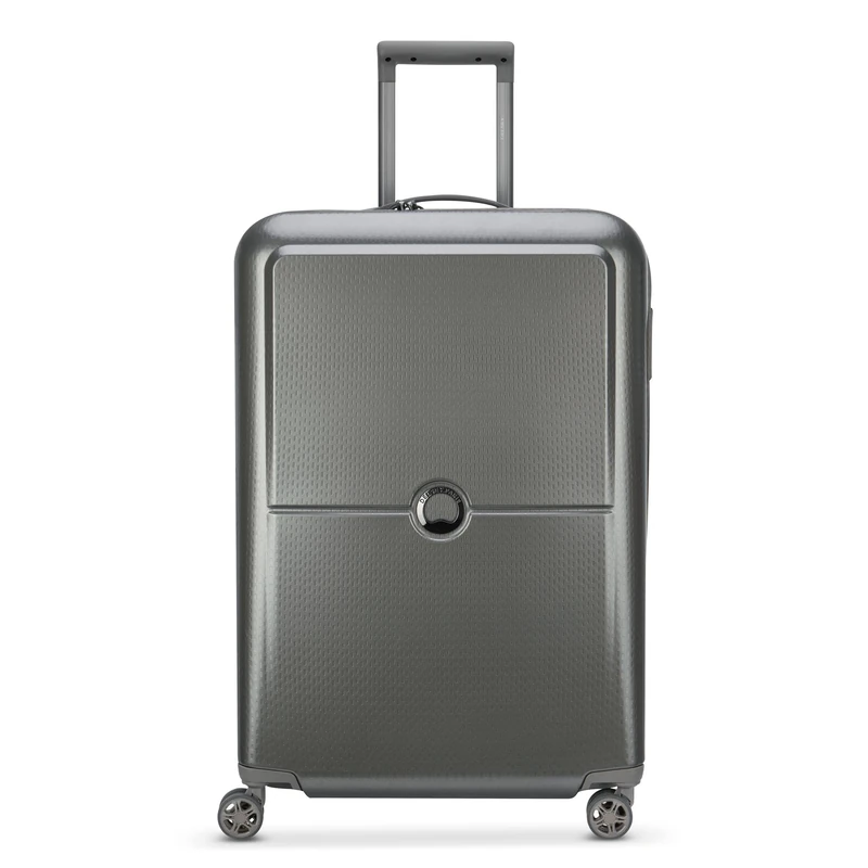 DELSEY Paris - TURENNE - Large Rigid Suitcase - 70x47x29 cm - 81 liters - L - Silver