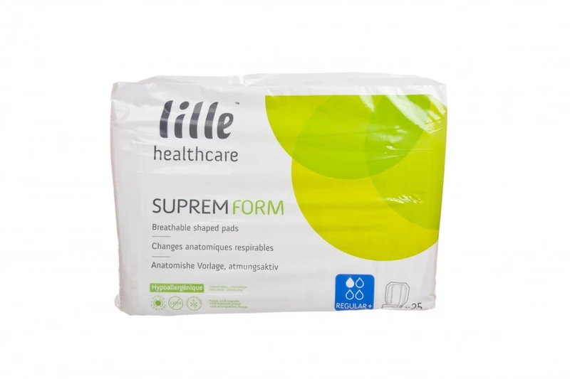 Lille ULLSFM5161 Pad, Suprem Form, Super Plus, White (Pack of 80) - Image 1