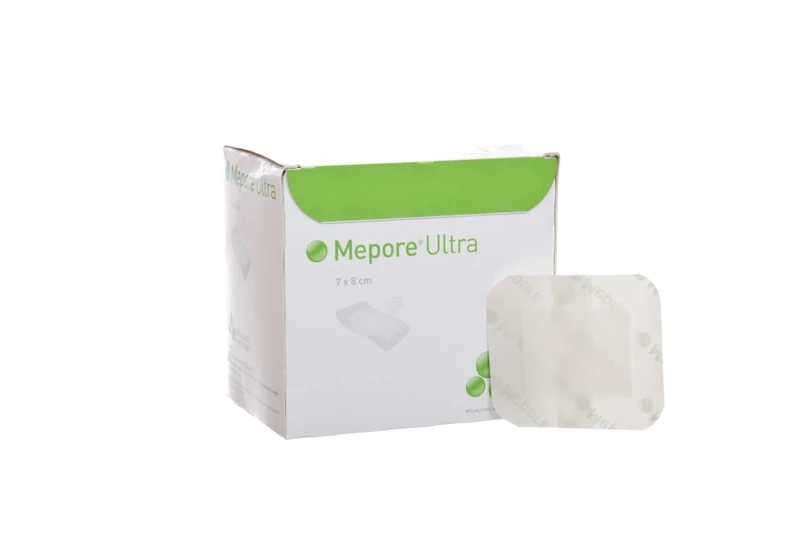 Mepore ME680825 Ultra Waterproof Adhesive Dressing, 7cm x 8cm, Pack of 60