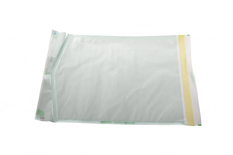 Synergy Health DRAAAMC30390 Self-seal Sterilisation Pouch, 305 mm Width, 381 mm Length (Pack of 200) - Image 1