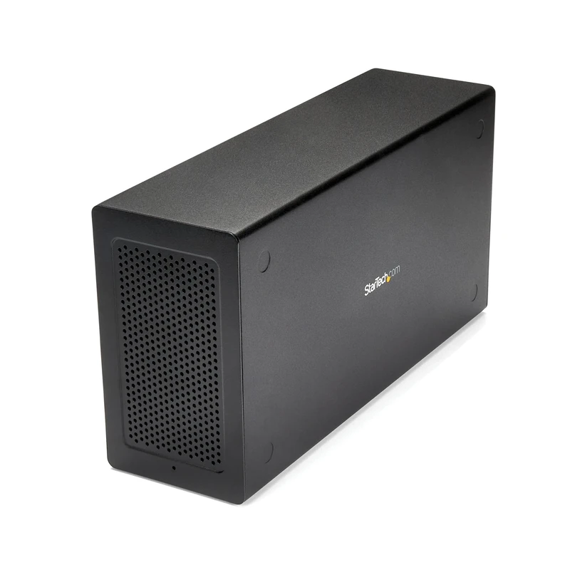 StarTech.com Thunderbolt 3 PCIe Expansion Chassis, External Enclosure With One PCI Express Slot, PCIe Box for Laptops / Desktops / All-In-Ones, 5K/4K Output Via TB3/DP, TAA Compliant (TB31PCIEX16)