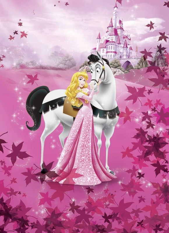 Komar 4-495 Sleeping Beauty Mural Wallpaper, Multi-Colour, 184 x 254 cm - Image 1