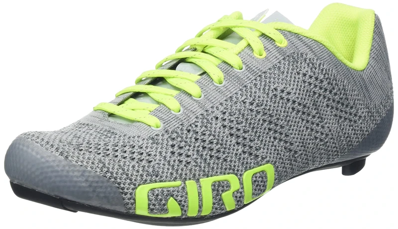 Giro Mens Empire E70 Knit Road Cycling Shoes, Grey Heather Highlight, 8 UK