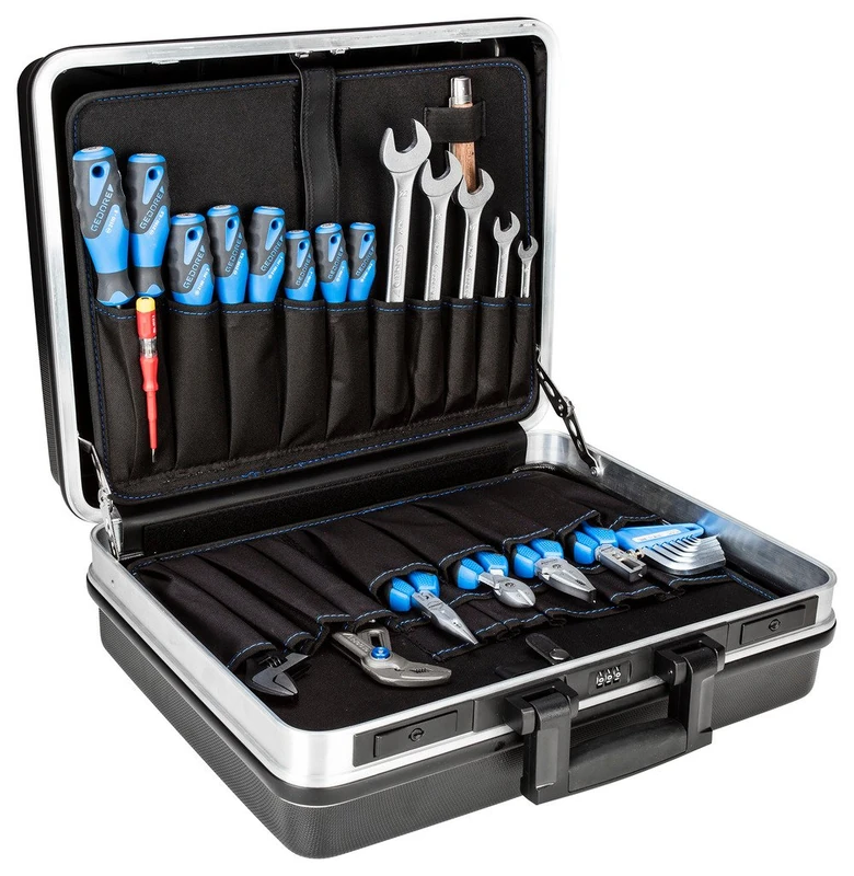 Gedore 1041 511883-001 Basic Tool Set in Case (74 Pieces)