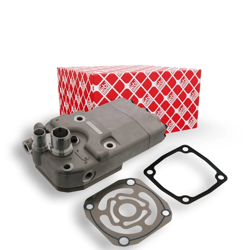 febi bilstein 48692 Cylinder Head for air compressor with valve plate, pack of one