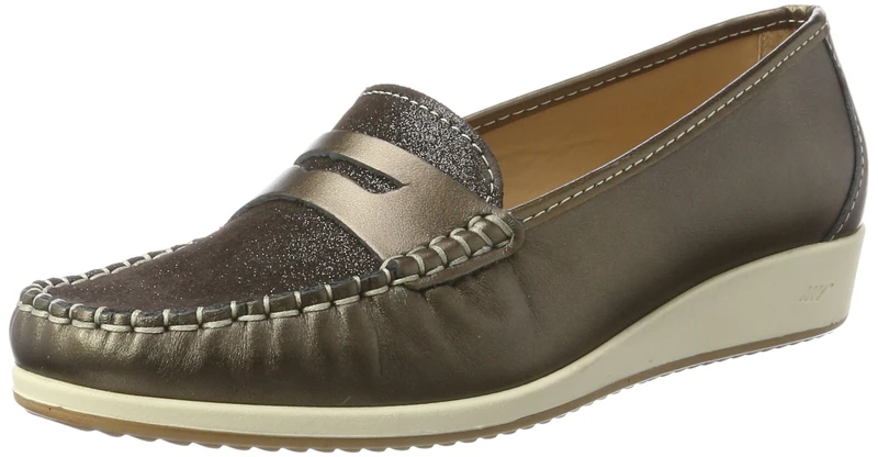 Hans Herrmann Collection Women's HHC Moccasin, Braun Otton Tmoro, 8 UK - Image 1