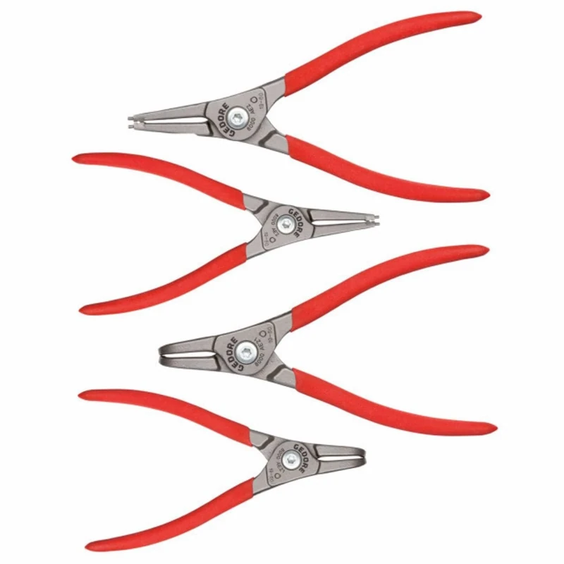 Gedore S 8000 AE Snap Ring Pliers Set of 4 (External)