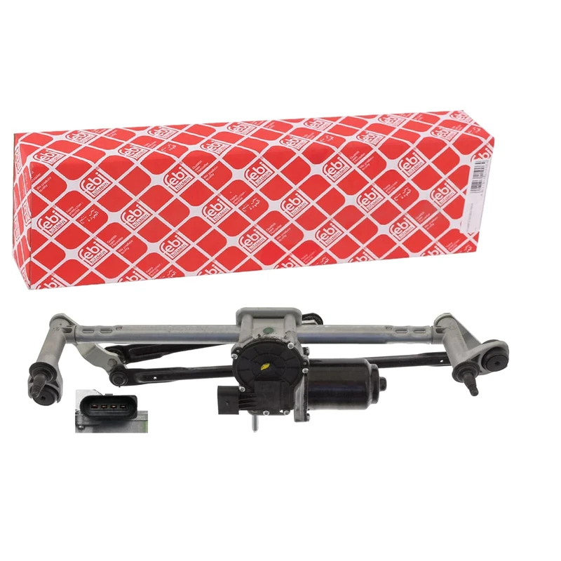 febi bilstein 48699 Wiper Linkage with engine, pack of one