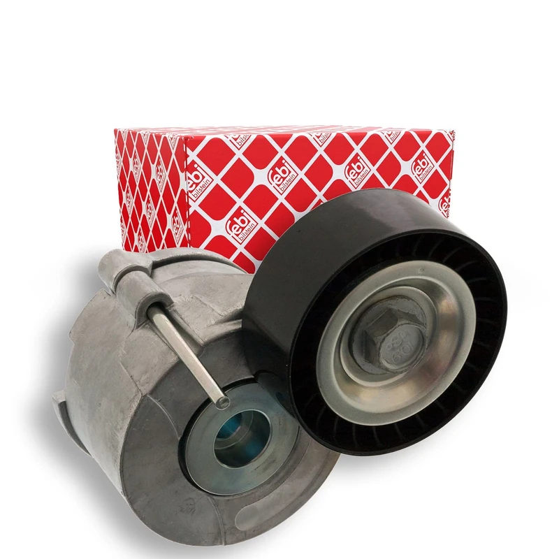 febi bilstein 48697 Tensioner Assembly for auxiliary belt, pack of one