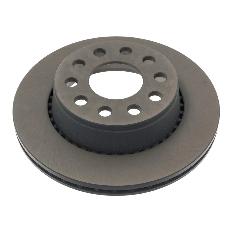febi bilstein 43932 Brake Disc Set (2 Brake Disc) rear, internally ventilated, No. of Holes 5
