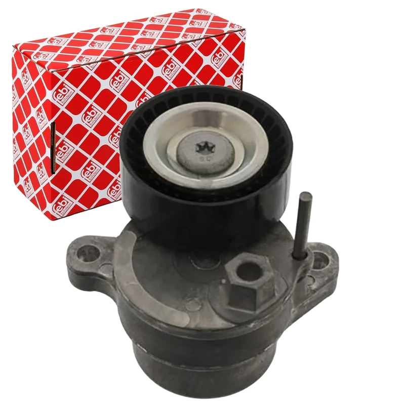 febi bilstein 47975 Tensioner Assembly for auxiliary belt, pack of one