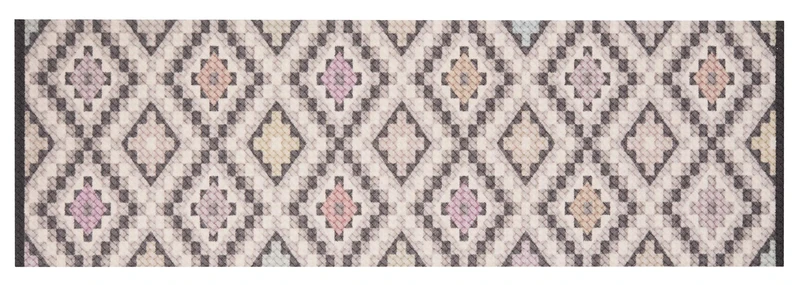 Zala Living Washable Kitchen Rug Runner Paradise 45 x 140 cm 100% Polyamide Non-Slip Suitable for Underfloor Heating Multi-Coloured