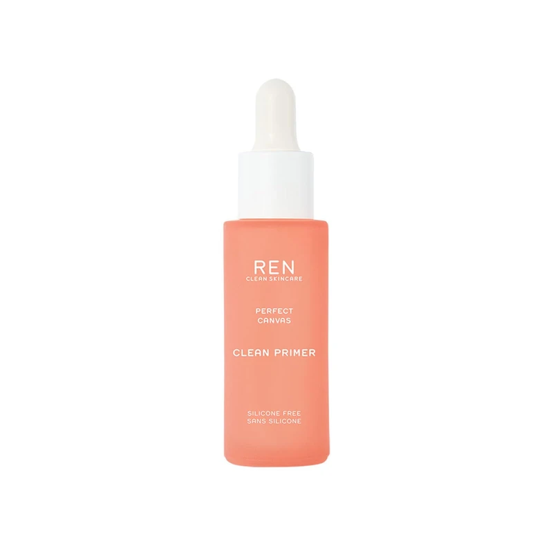REN Perfect Canvas Clean Primer, 30ml – Silicone-Free Makeup Primer with Agave Extract, Smooths Skin, Minimizes Pores, Mattifies and Prolongs Makeup Wear, Vegan and Cruelty-Free - Image 1