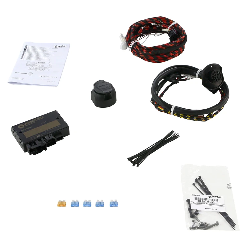 Westfalia-Automotive 321766300113 Wiring Kit 13-Pin and Vehicle-Specific for VW Touareg Year 08/2014-10/2017