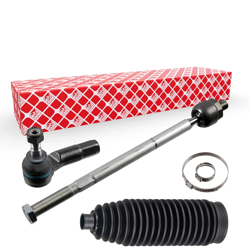 febi bilstein 49046 Tie Rod with steering boot set, pack of one