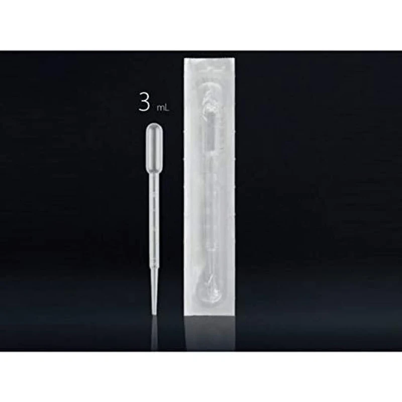 Gima 37954 Pasteur Pipette, Sterile, 3 ml, Pack of 1000