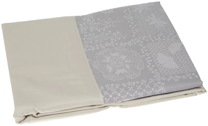 Garnier-Thiebaut 31251 Secret Garden Flat Sheet Cotton 310 x 240 cm Grey