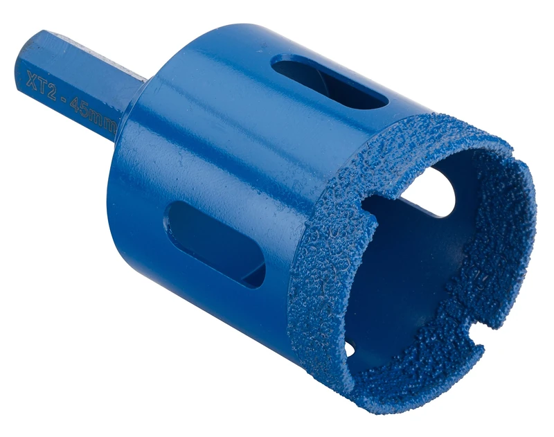 OX Diamond Tile Drill - Spectrum Ultimate Dry Diamond Tile Drill Bits - Blue - 45 mm