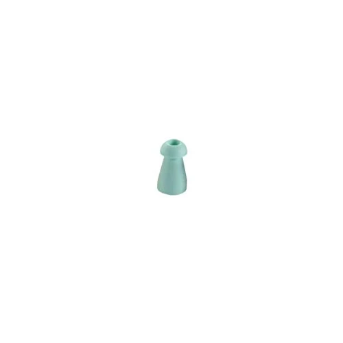 Sanibel 53502 AZE Mushroom Plug, 9 mm, Pack of 100, Green - Image 1