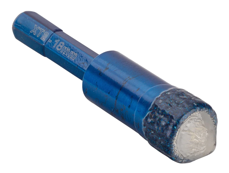 OX Diamond Tile Drill - Spectrum Ultimate Dry Diamond Tile Drill Bits - Blue - 18 mm