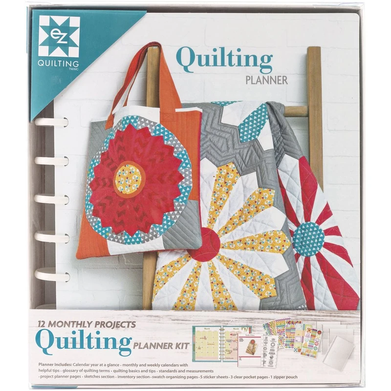 EZ Quilting Deluxe Quilting Planner KIT, Clear, (882212000)