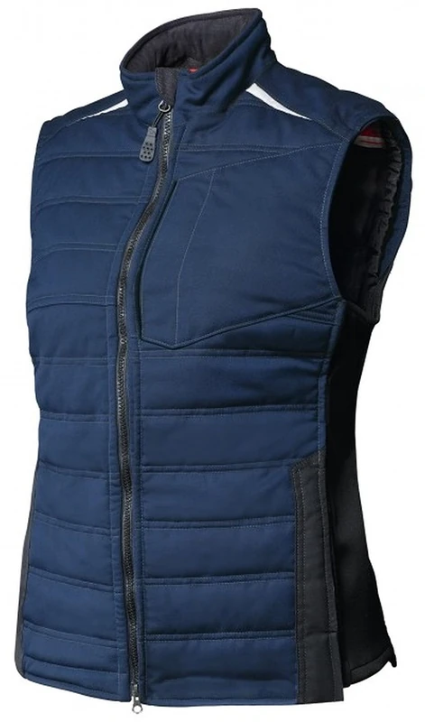BP 2431-820-1332 Bib & Brace, Stretch Braces With Clip Fastenings, 320,00 G/M², Royal Blue/Black, Size 41/42N