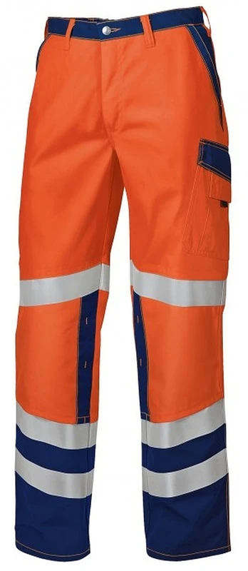 BP 1798-720-40 Bib & Brace, Stretch Braces With Clip Fastenings, 305,00 G/M², Reinforced Cotton, Sahara/Anthracite, Size 33S