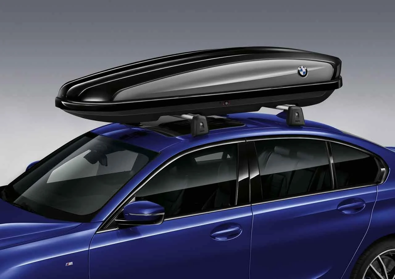 BMW Genuine Roof Box 420 Black Fits E81 E82 E87 E87 LCI F20 F20 LCI 82732406460