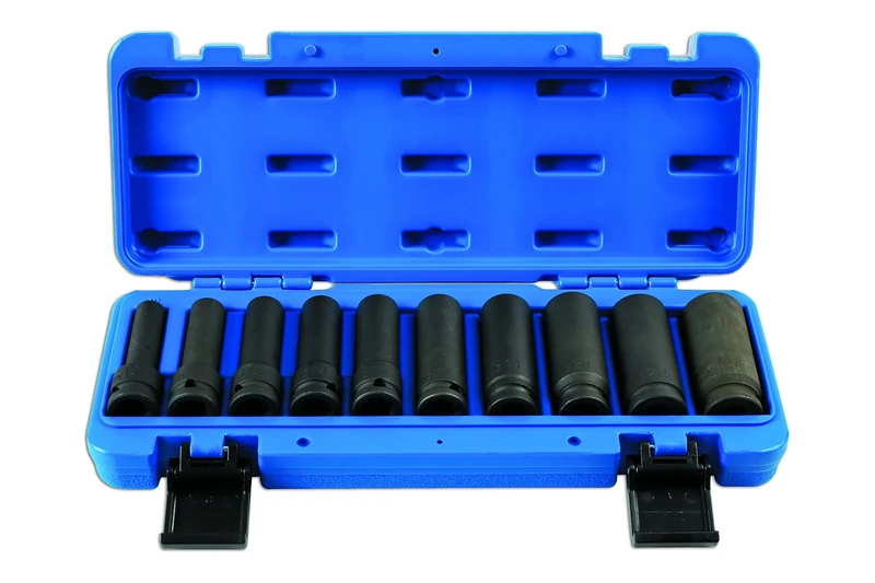 Laser 7041 Deep Impact Socket Set 1/2"D 10pc
