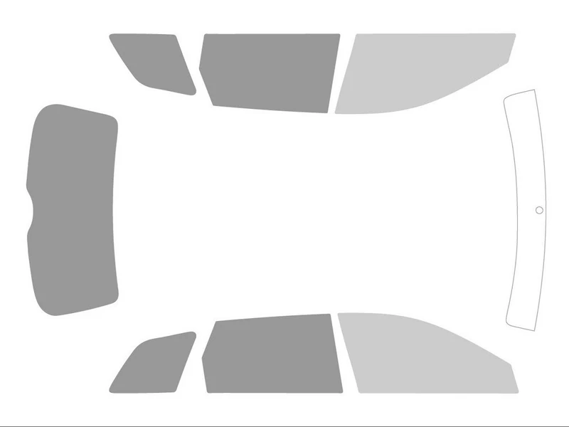 Variance Will k-3-9|94|224-1-44 Tinted Films for Car Complete Kit, 70/35 Black