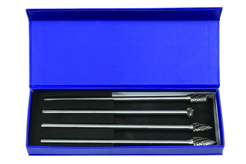 Laser 6988 Tungsten Carbide Burr Set 4pc