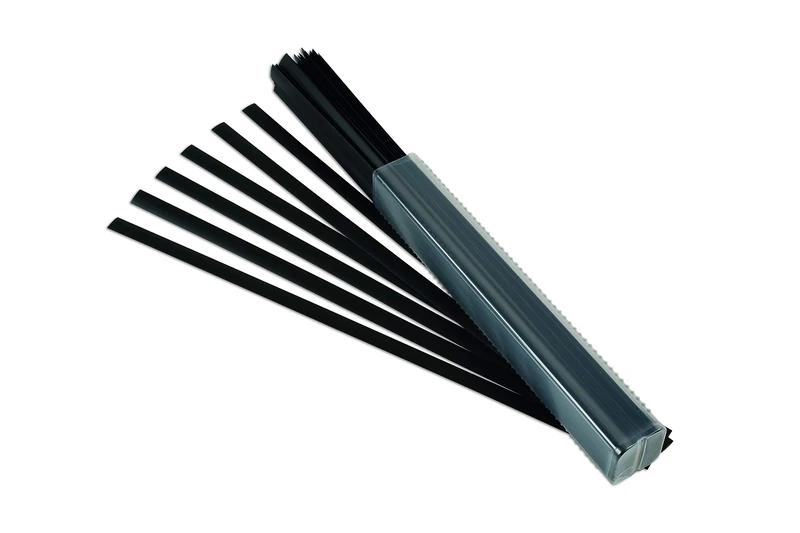 PowerTec 91331 PP Flat Black Strips 11mm 50pc