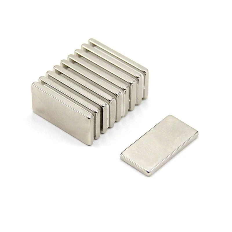 N42 Neodymium Magnet for Arts, Crafts, Model Making, DIY, Hobbies, Office and Home - 22mm x 11mm x 2mm thick - 2.6kg Pull - Pack of 400 - Image 1