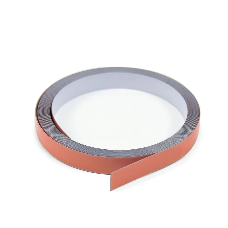 SteelFlex® Gloss White & Premium Self Adhesive Steel Tape for Creating a Surface Magnets Will Stick To - 12.5mm Wide - 5m Length - Pack of 2