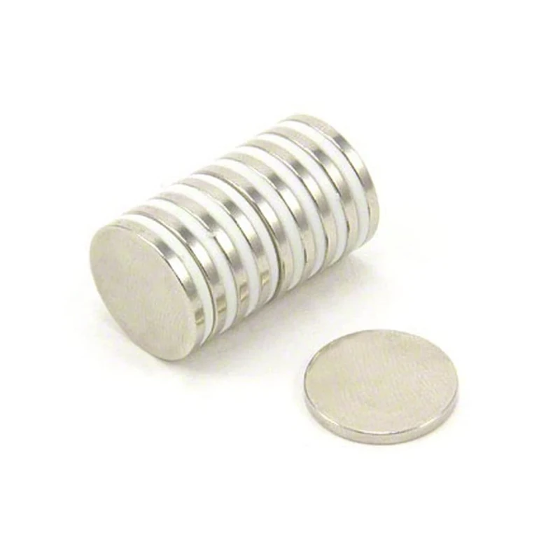 N35H Neodymium Magnets for Engineering, Manufacturing and Technology Applications - 15mm dia x 1.5mm thick - Pack of 200