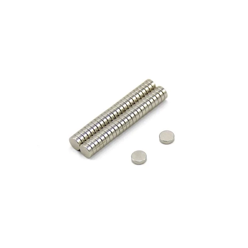 N42 Neodymium Magnet for Craft and Model-Making Projects and Packaging - 5mm dia x 1.5mm thick - Pack of 2000 - Image 1