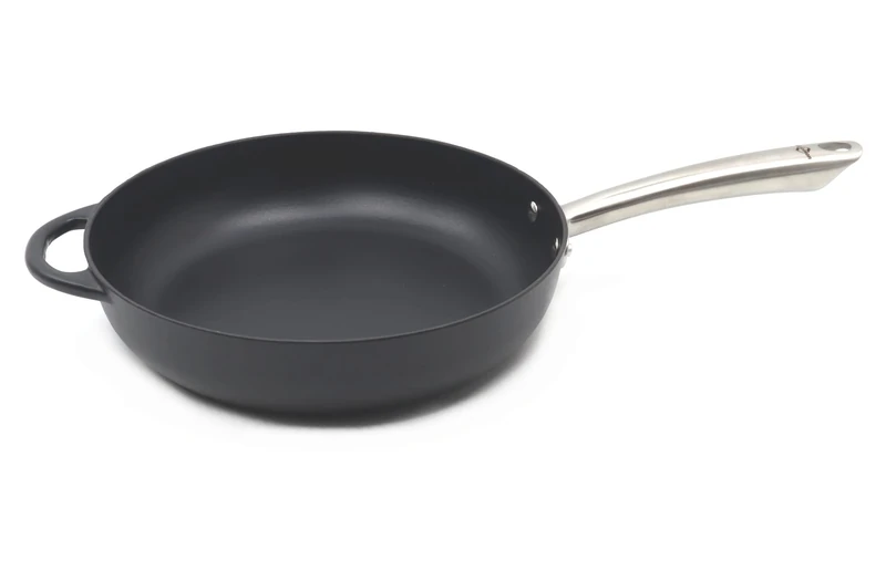 Küchenprofi 0403051028 Kp403051028 Frying Pan, Stainless Steel, Black