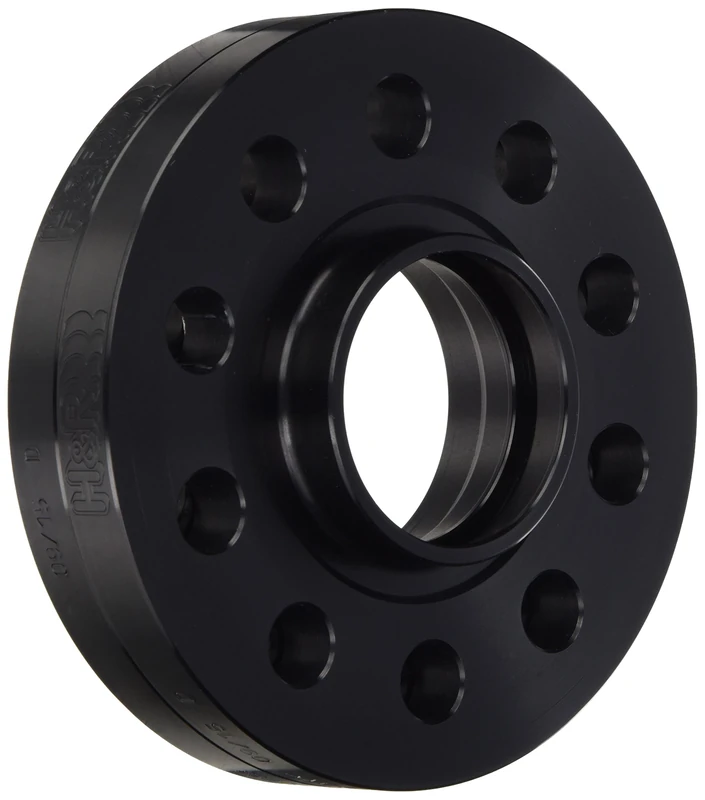 H & R B30356331 Wheel Spacer Trak Plus DRS 30 mm, Black