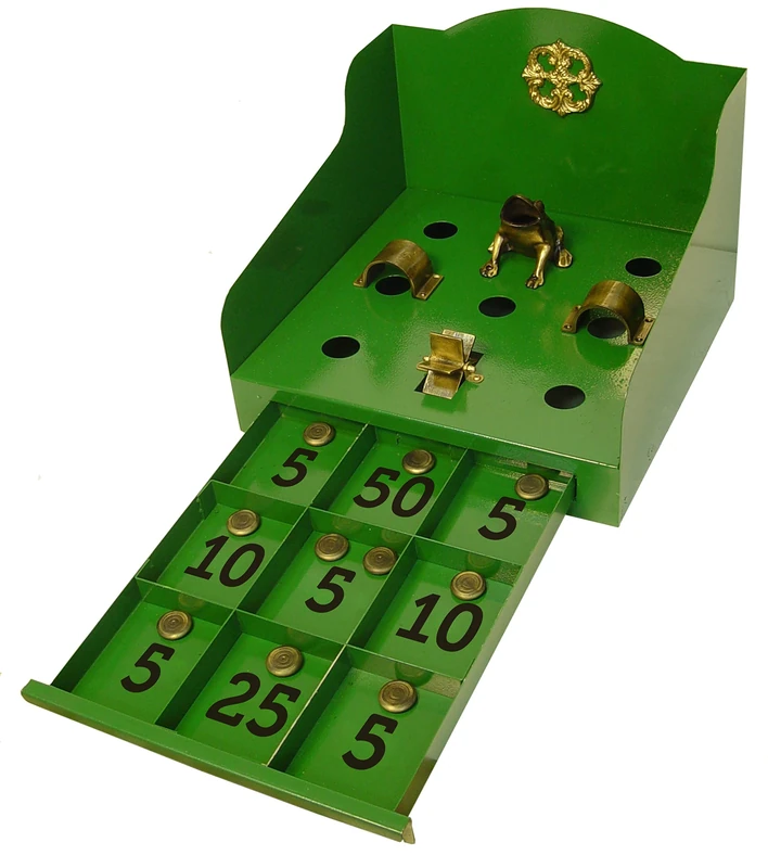 IMEX EL ZORRO 71756 Table set Frog Metallic, Green, M