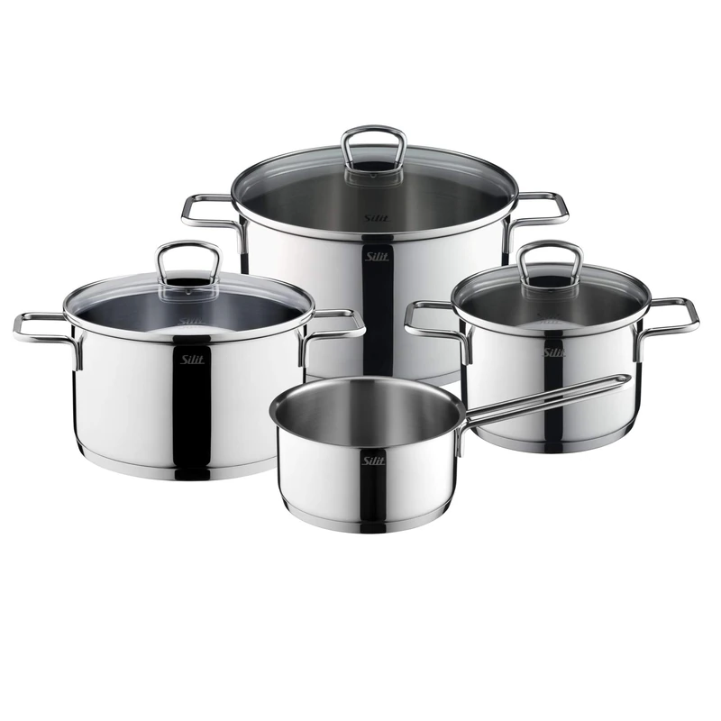 Silit Cookware Set, Silver, 4-Piece