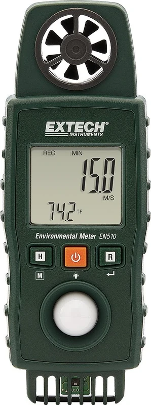 Extech EN510 Ten-In-one Environmental Meter, Green