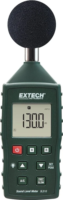 Extech SL510 Sound Level Meter, Green